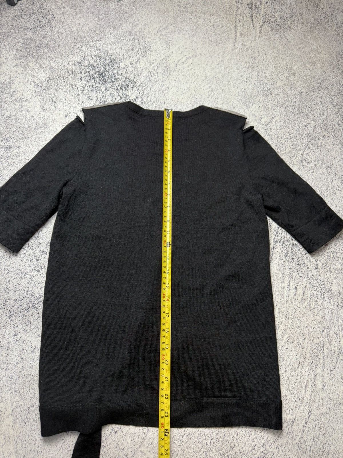 Miu Miu Miu Miu Black Knit Top – Made in Italy Size M / US 6-8 / IT 42-44 - 16 Thumbnail