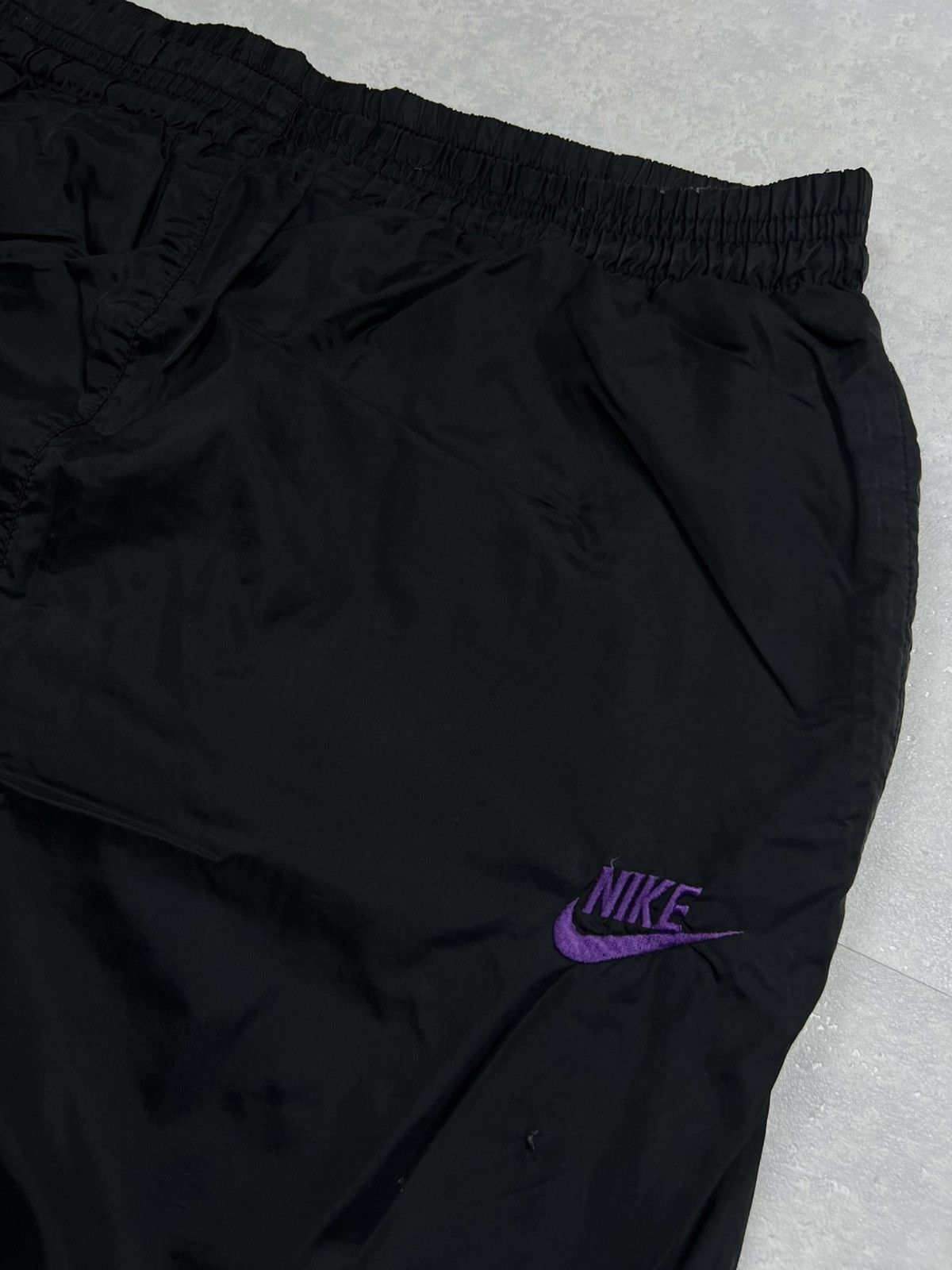 Nike 90s Nike Retro Logo Vintage Y2K Parachute Nylon Pants Size US 30 / EU 46 - 3 Thumbnail