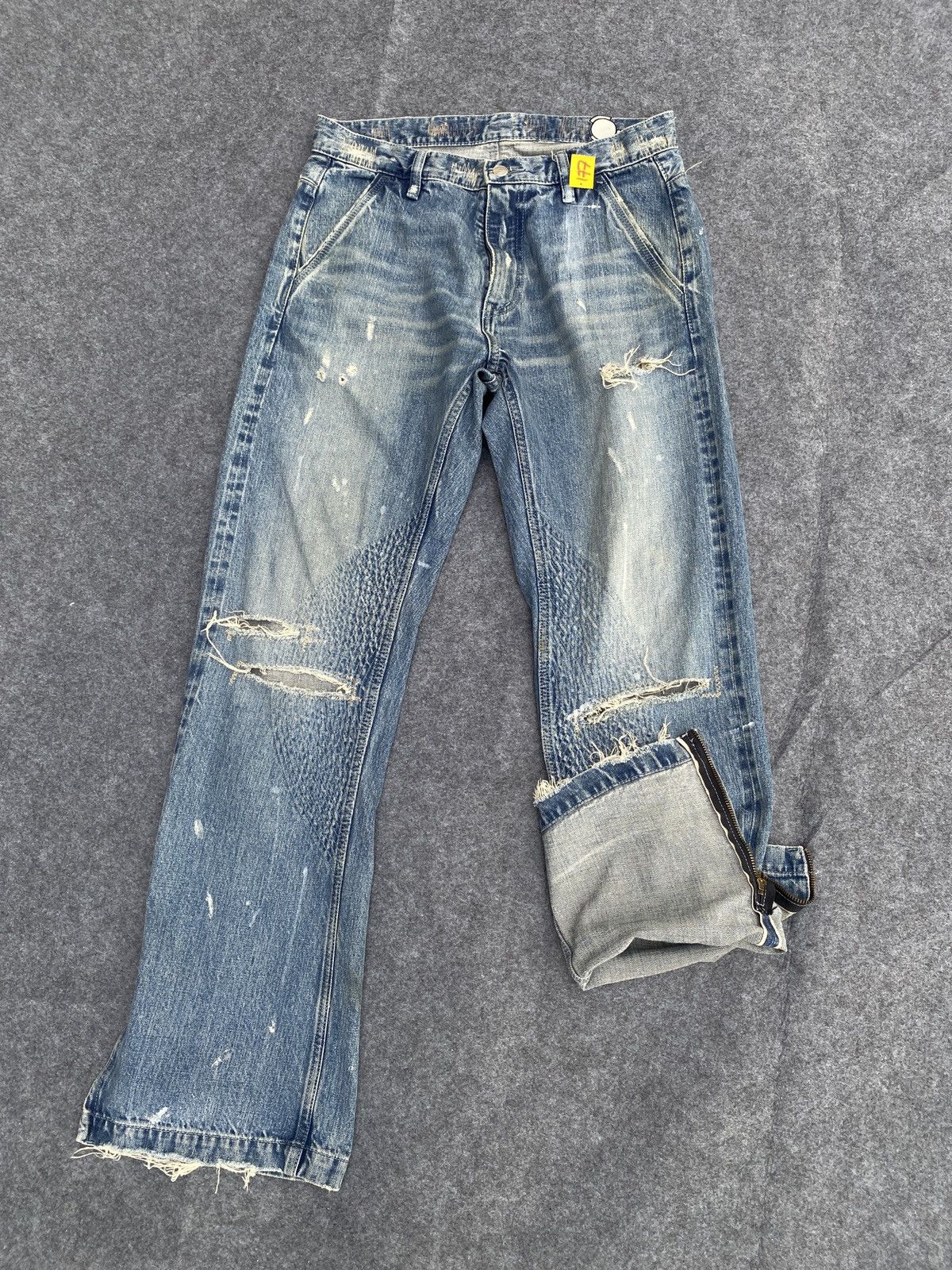 Japanese Brand × PPFM Vintage unbrad selvage denim Size US 33 - 13 Thumbnail