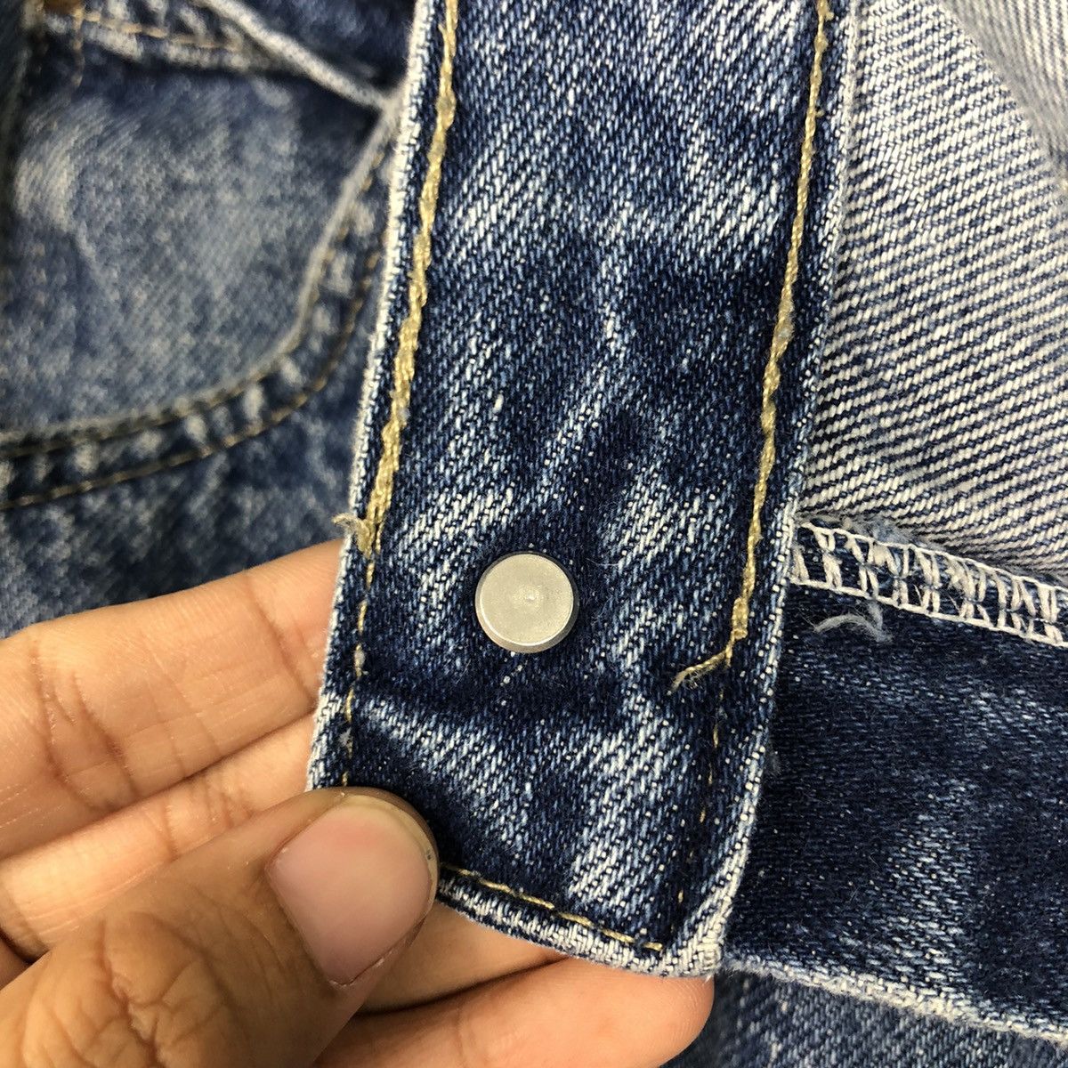 Japanese Brand 📌Vintage Chore Worker Carpenter Denim Dickies Detroit Size US 36 / EU 52 - 21 Thumbnail