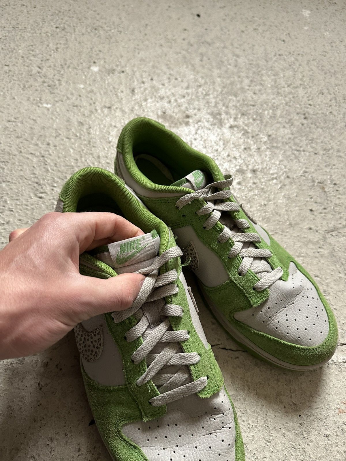 Nike Nike Dunk Low Safari Swoosh Green size - 45 us - 11.5 Size US 11.5 / EU 44-45 - 11 Thumbnail