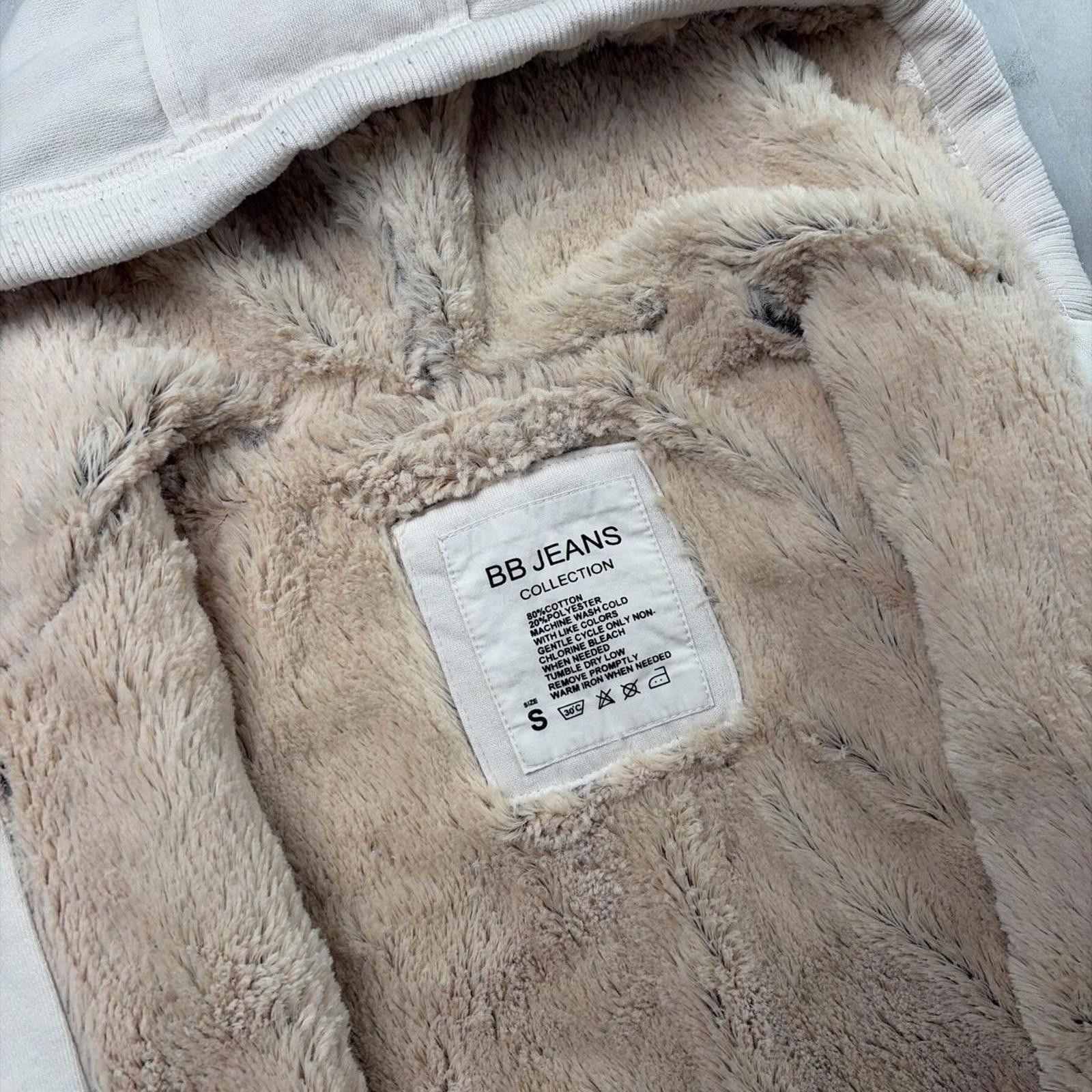 Montblanc Y2K White Mont Blanc Ski Team Grunge Sherpa Zip Up Hoodie Size S / US 4 / IT 40 - 6 Thumbnail