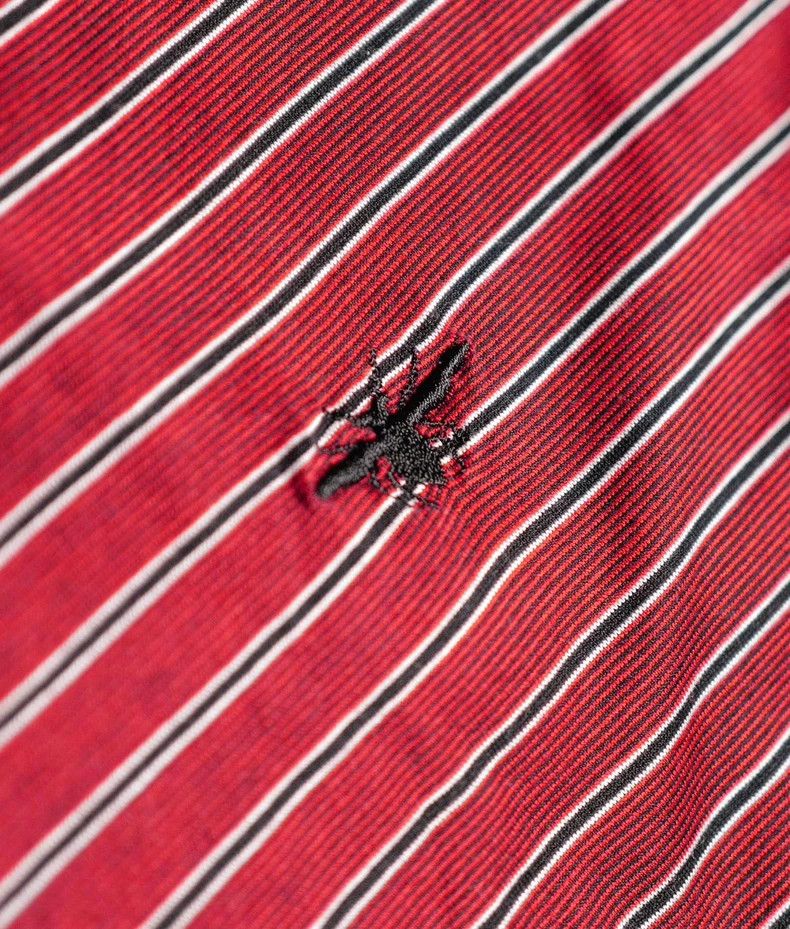 Dior Dior Red and black striped bee embroidery T-shirt Size S / US 4 / IT 40 - 3 Thumbnail