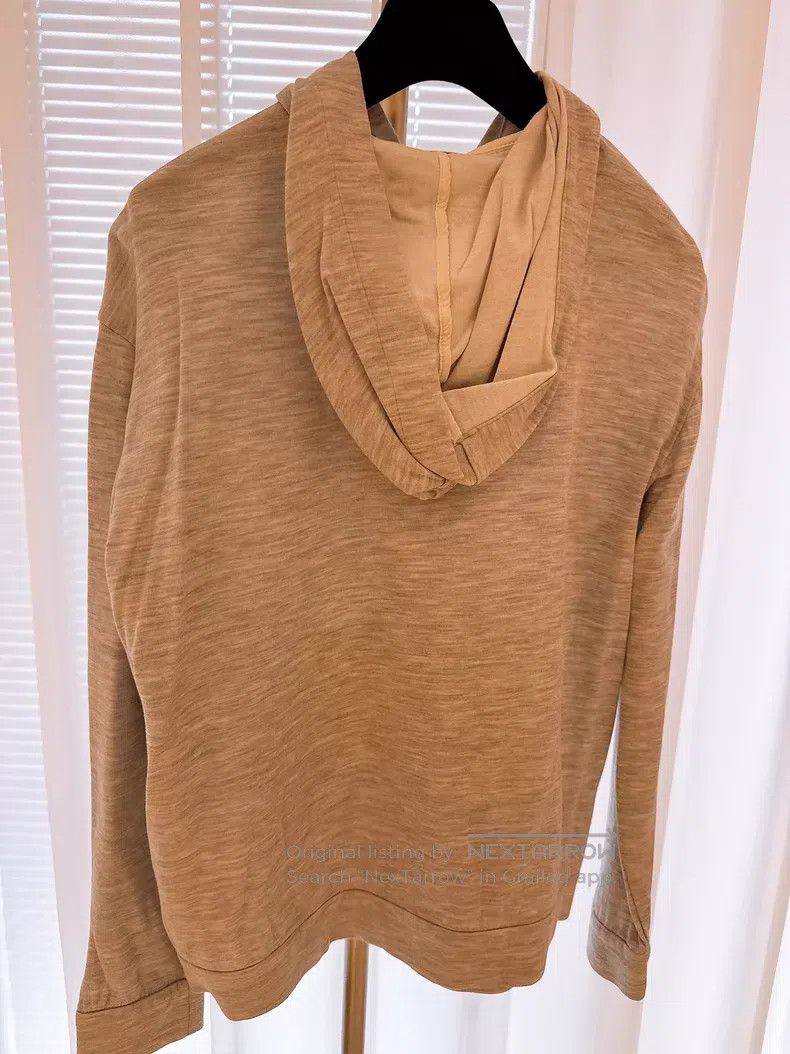 Brunello Cucinelli Brunello Cucinelli Light Gray Hooded Sweatshirt Size S / US 4 / IT 40 - 4 Thumbnail