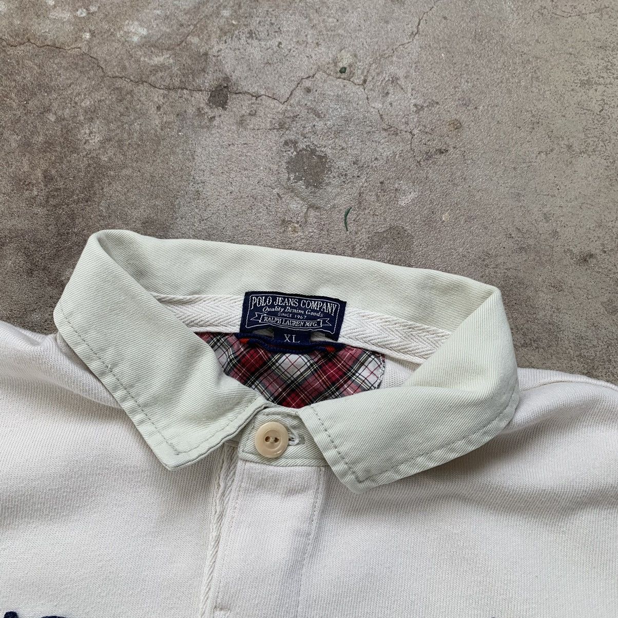 Polo Ralph Lauren Vintage Polo Ralph Lauren Rugby Longsleeve Kanye West Size US XL / EU 56 / 4 - 5 Thumbnail
