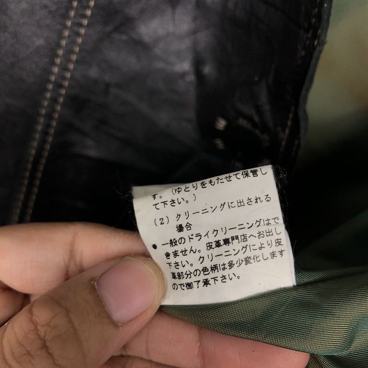 Japanese Brand 📌Vintage Biker Leather Jacket Doney Casa Issey Miyake Size US M / EU 48-50 / 2 - 20 Thumbnail