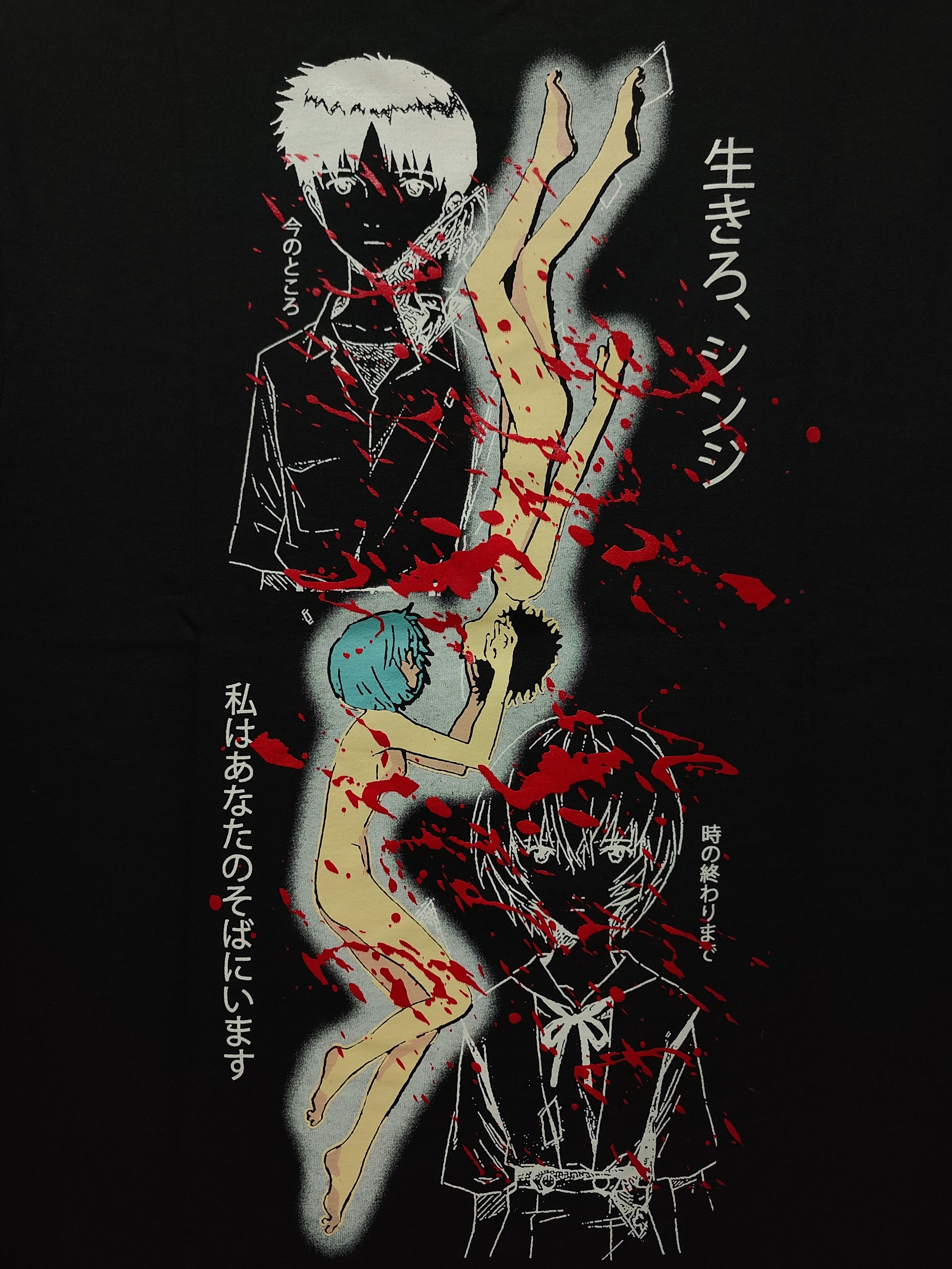Anime Neon Genesis Evangelion: The End Of Evangelion T-shirt Size US XL / EU 56 / 4 - 7 Thumbnail