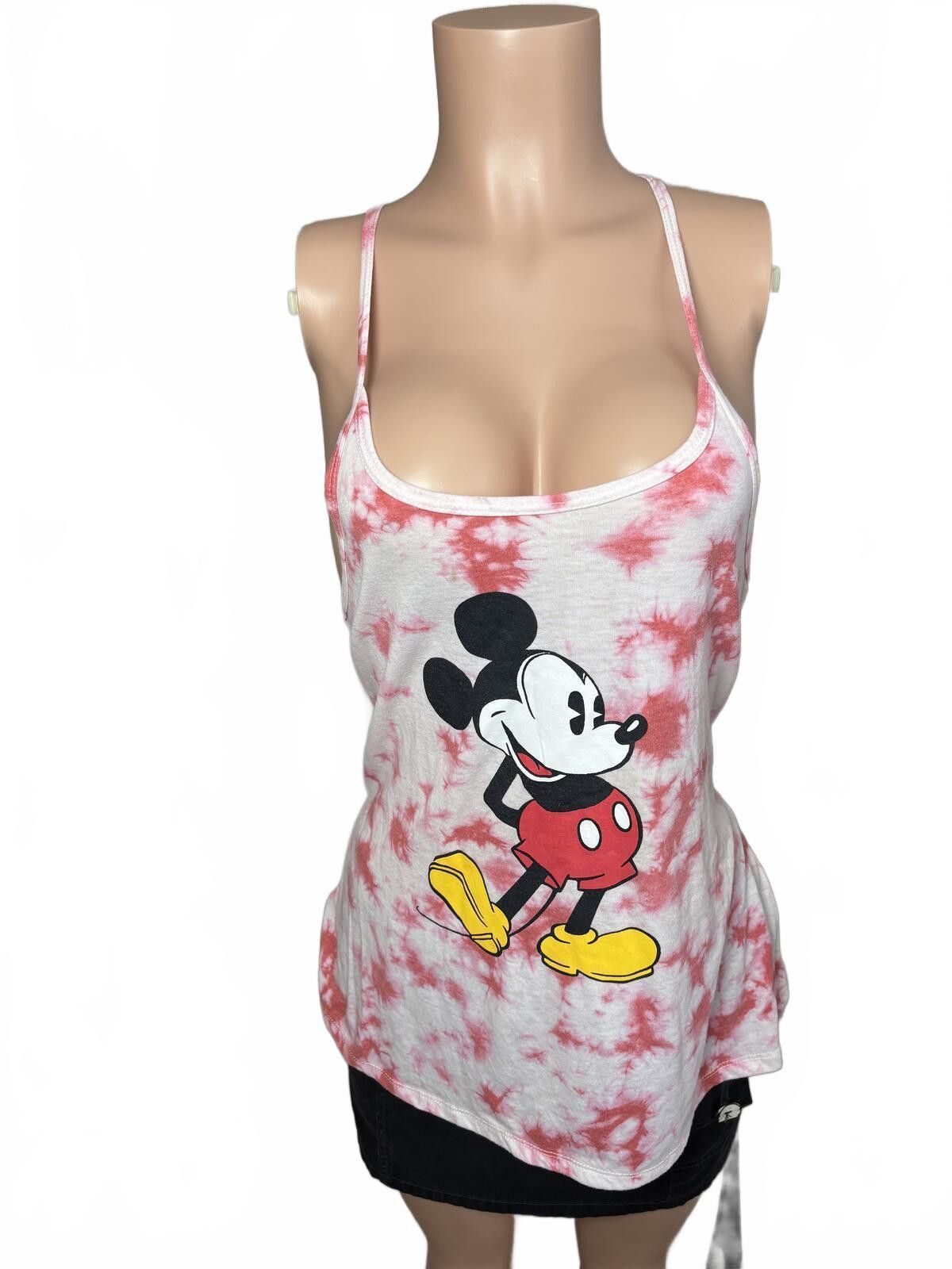 Disney Disney Mickey Mouse Hippie Festival Tie-Dye Tank Top. Medium Size ONE SIZE - 1 Thumbnail