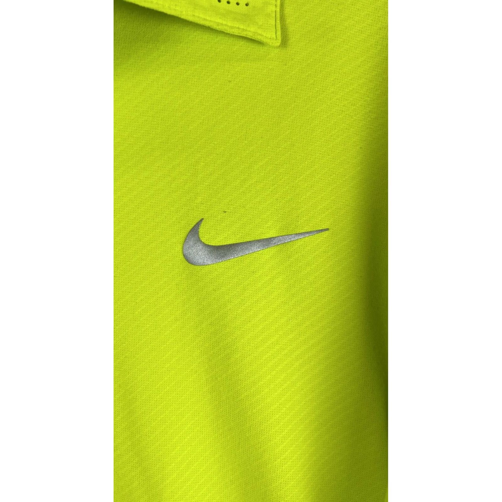 Nike Nike Dri-FIT Tiger Woods Polo Shirt Mens 2XL Yellow Golf Short Sleeve Size US XXL / EU 58 / 5 - 2 Thumbnail