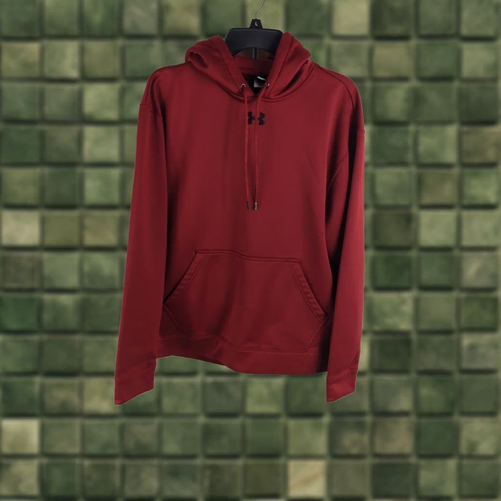 Under Armour Under armour Shirt Mens M Maroon sweatshirt Men size Medium Fleece lined Hoodie Size US M / EU 48-50 / 2 - 1 Thumbnail