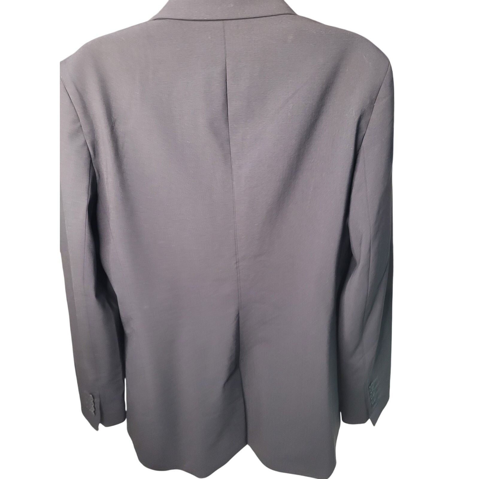 Robert Talbott Talbots Black Two Button Women's Blazer Lined Pockets Sz 12 Size XL / US 12-14 / IT 48-50 - 2 Thumbnail