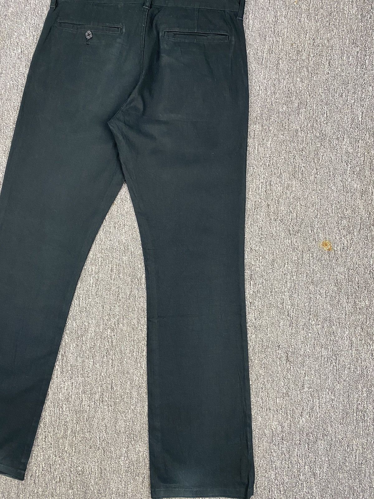 Yohji Yamamoto Yohji Yamamoto Ined Homme Straight Black Pant Size US 32 / EU 48 - 10 Thumbnail