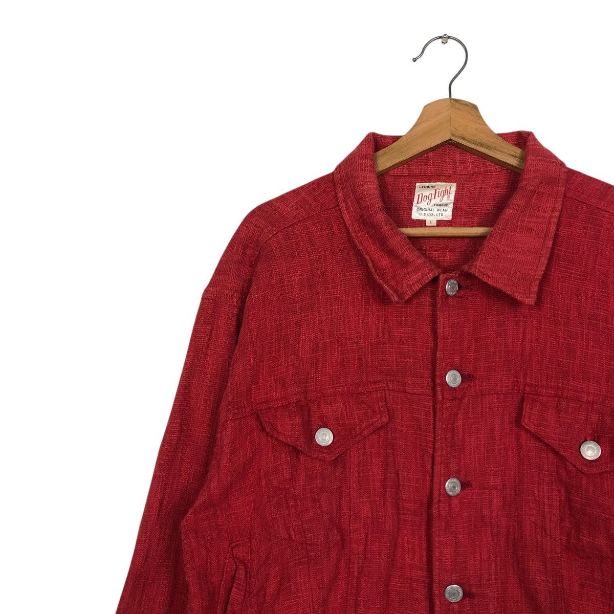 Japanese Brand 🔥VINTAGE CHORE WORK BIKER JACKET DOG FIGHT ISSEY MIYAKE Size US M / EU 48-50 / 2 - 9 Thumbnail