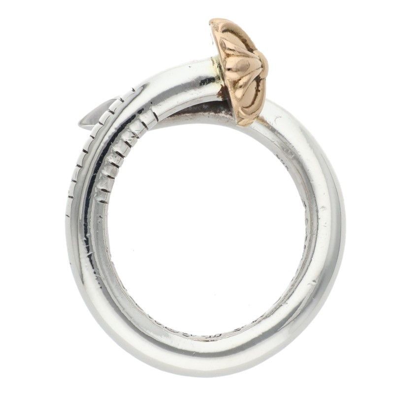 Chrome Hearts Chrome Hearts Cross Ball Nail Ring Size ONE SIZE - 5 Thumbnail