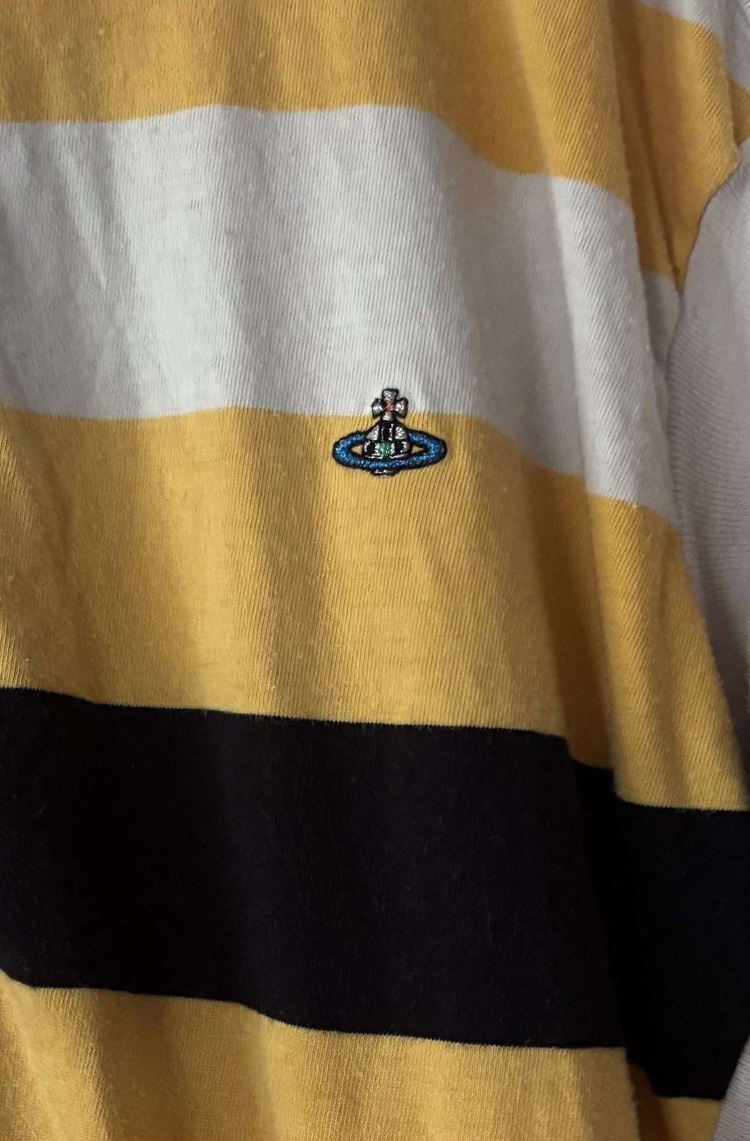 Vivienne Westwood Westwood Man 2005 Striped Cotton Jacket with orb logo. XXL Size US XXL / EU 58 / 5 - 3 Thumbnail