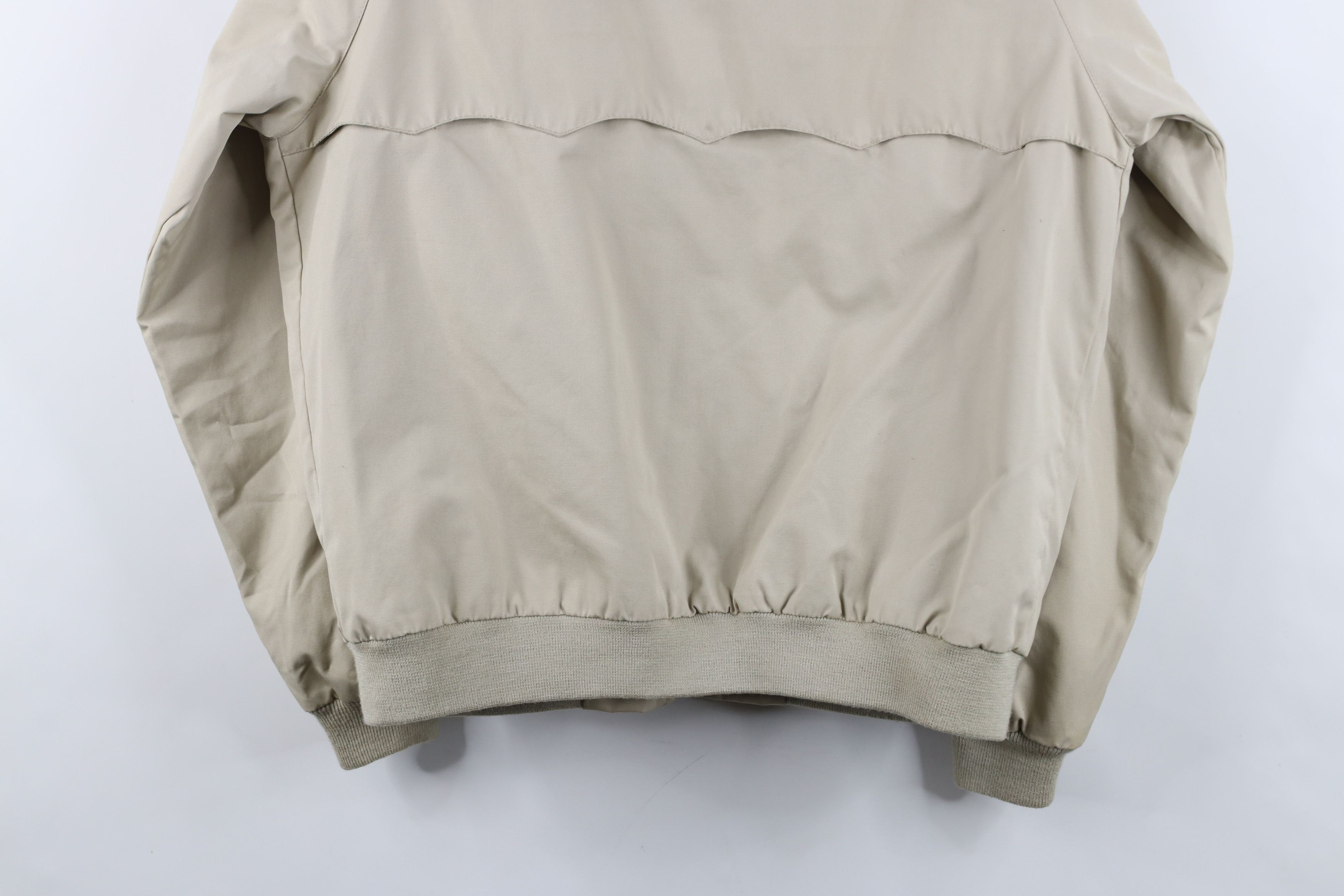 Lacoste Vintage 80s Izod Lacoste Racer Bomber Jacket Beige Khaki Size US M / EU 48-50 / 2 - 17 Thumbnail