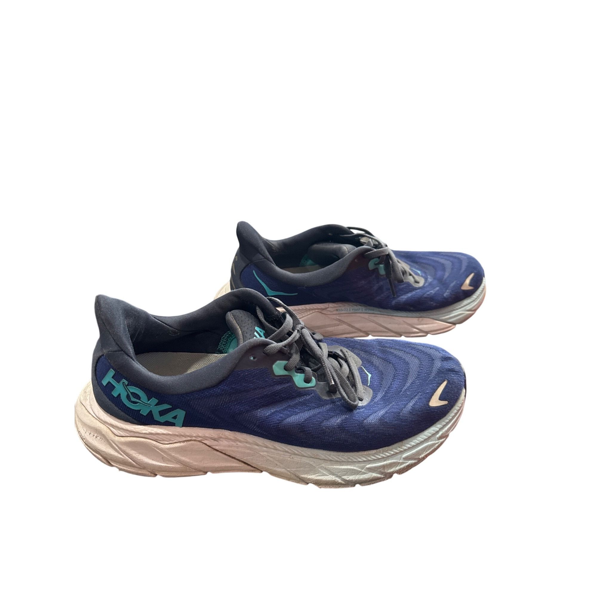 Hoka Hoka One One Arahi 6 mens blue running Shoes Size 7.5D SKU 9 Size US 7.5 / EU 40-41 - 4 Thumbnail