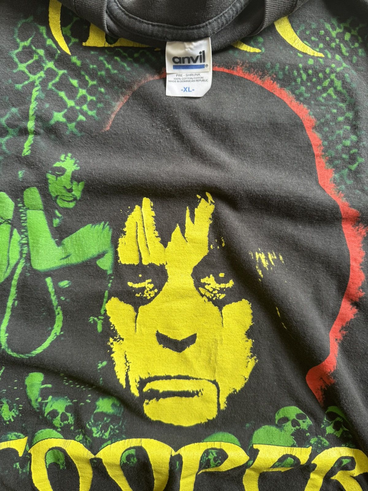 Anvil VTG Alice Cooper Band Concert Tour Tee Size US XL / EU 56 / 4 - 4 Thumbnail
