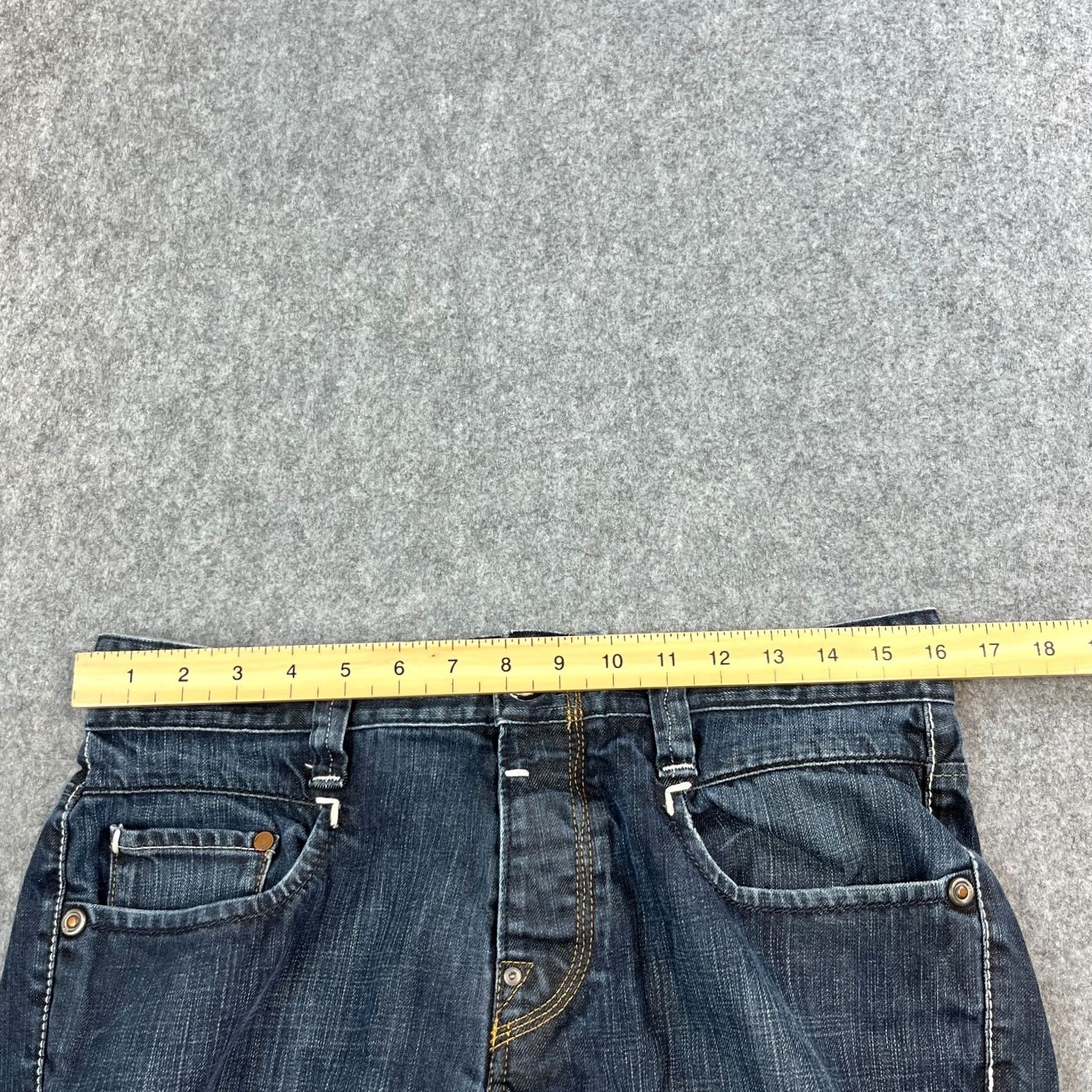 G-Star G-Star Jeans Relaxed Straight 32 Regular Denim Blue Vintage Y2K Mens 5-Pocket Classic Comfort Dark Wash Denim Size US 32 / EU 48 - 6 Thumbnail