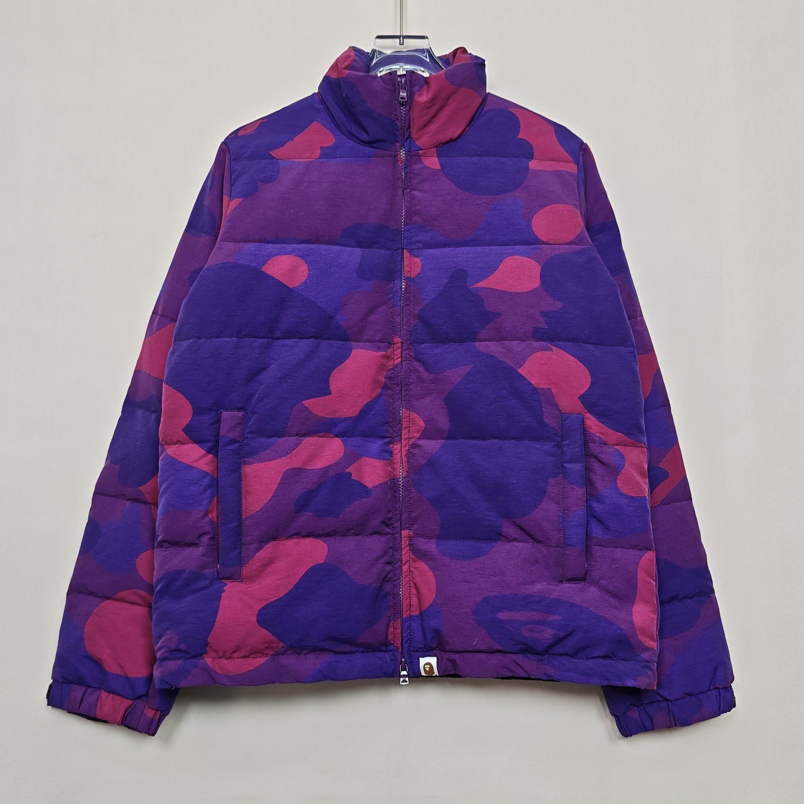Bape A Bathing Ape Purple Camo Down Jacket Size L Size US L / EU 52-54 / 3 - 1 Thumbnail