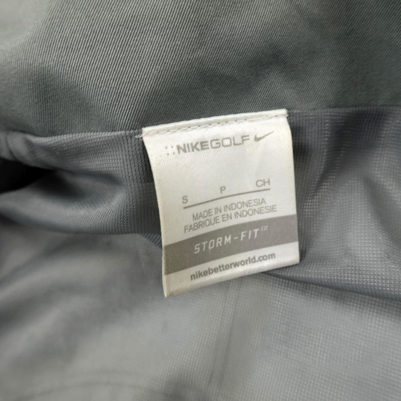 Nike VINTAGE Nike Jacket Mens S Gray STORM FIT 10 Full Zip Softshell Waterproof Coat Y2K Size US S / EU 44-46 / 1 - 6 Thumbnail