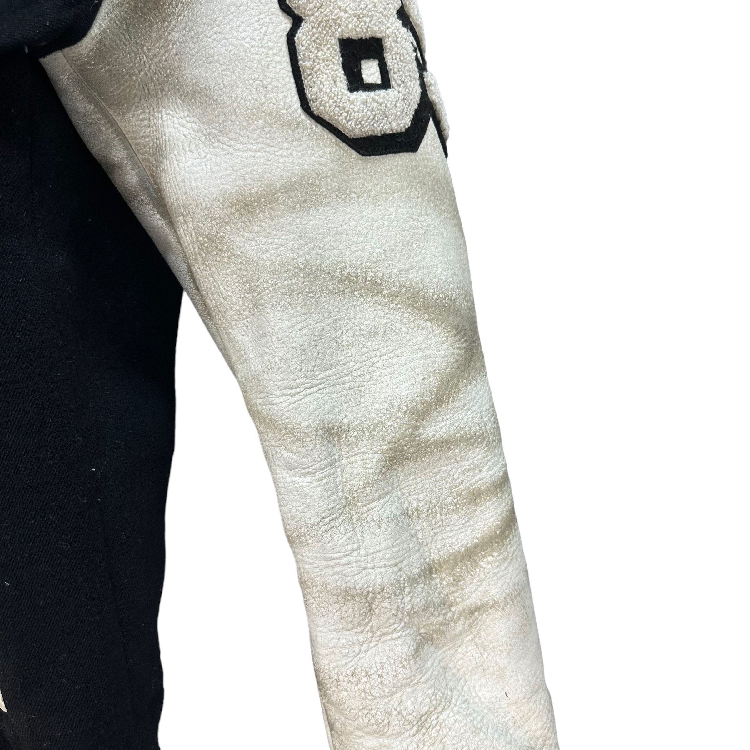 Japanese Brand PEARLY GATES WOOL LEATHER VARSITY JACKET #8180-209 Size US M / EU 48-50 / 2 - 11 Thumbnail