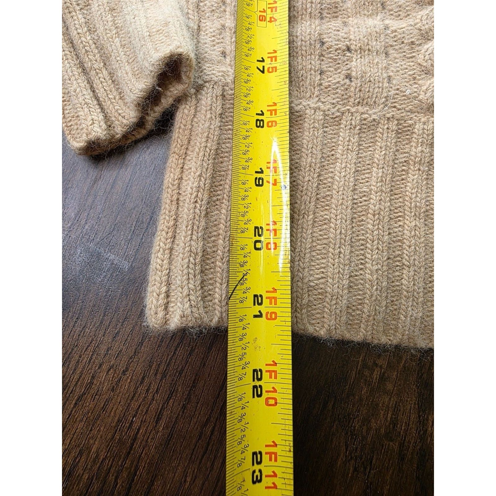 Banana Republic Banana Republic Beige Angora Rabbit Lamb wool Sweater Women Size S / US 4 / IT 40 - 10 Thumbnail