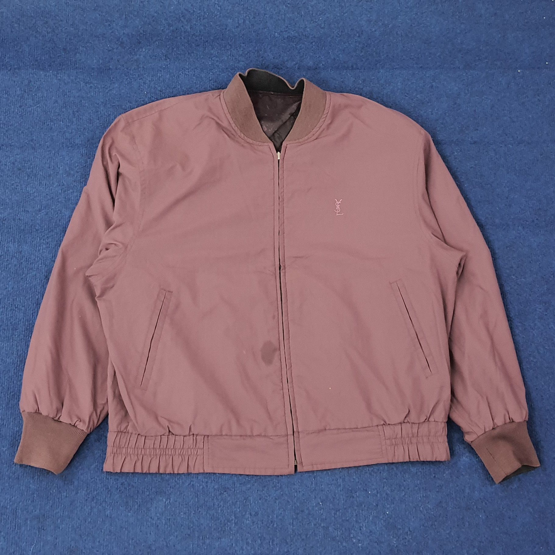 Yves Saint Laurent Vintage Yves Saint Laurent YSL Reversible Jacket C227N23 Size US L / EU 52-54 / 3 - 4 Thumbnail