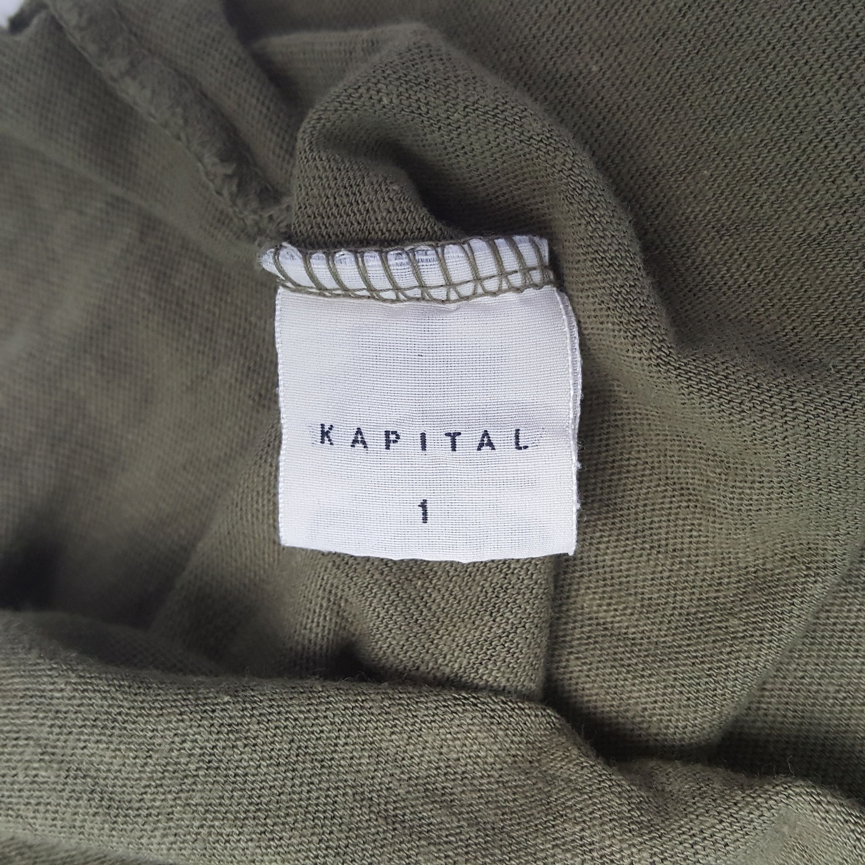 Kapital Kapital Japanese Brand Custom Tshirt C301N4 Size XL / US 12-14 / IT 48-50 - 6 Thumbnail