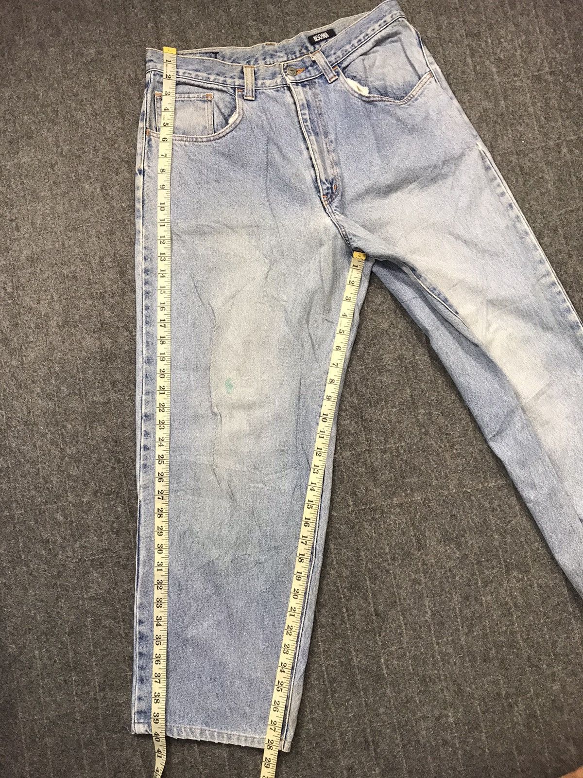 Alien Workshop Alien Beschwa Faded Indigo Denim Baggy Buttonfly Size 32 Size US 30 / EU 46 - 12 Thumbnail