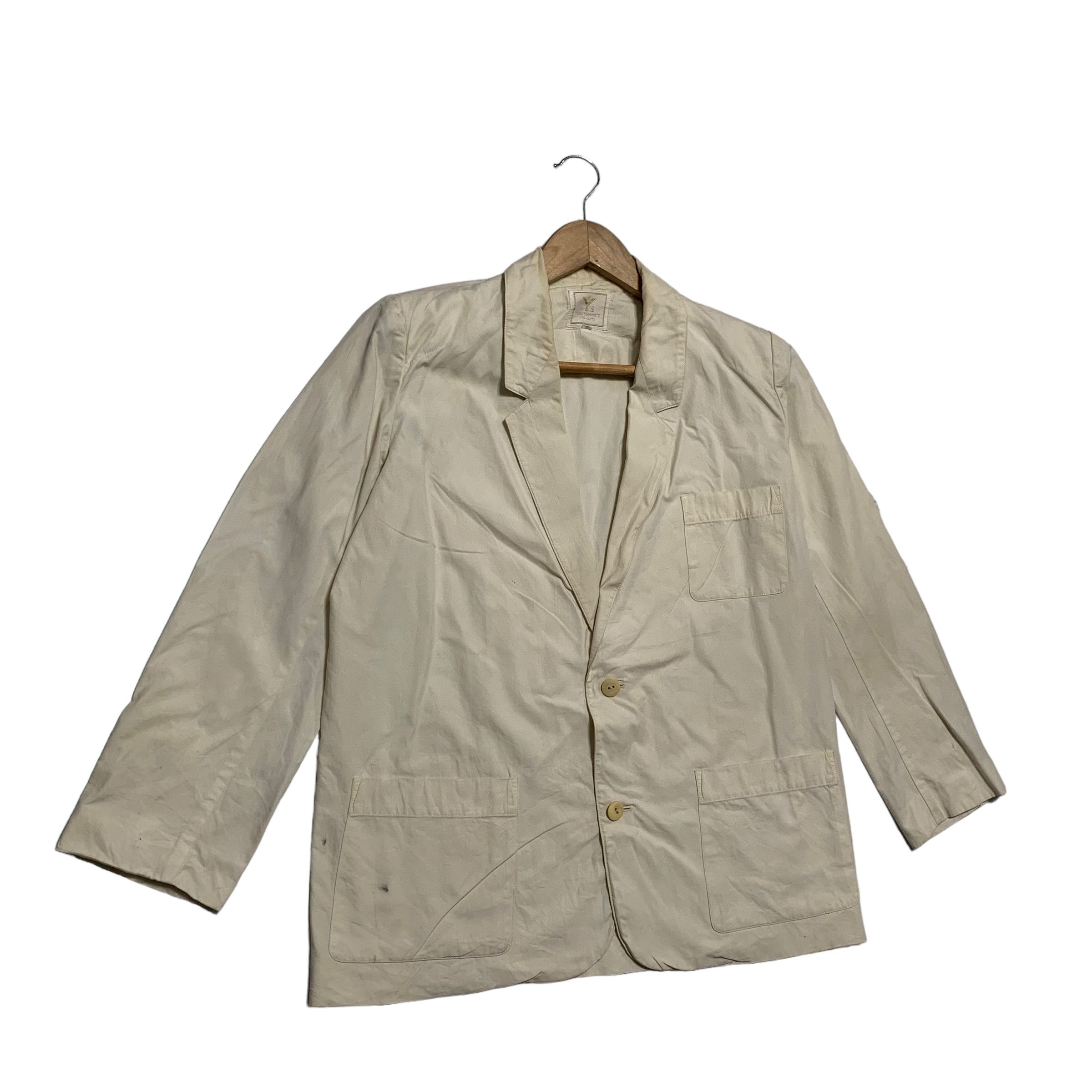 Yohji Yamamoto Vintage Y's Yohji Yamamoto Casual Blazer Jacket Size M / US 6-8 / IT 42-44 - 3 Thumbnail