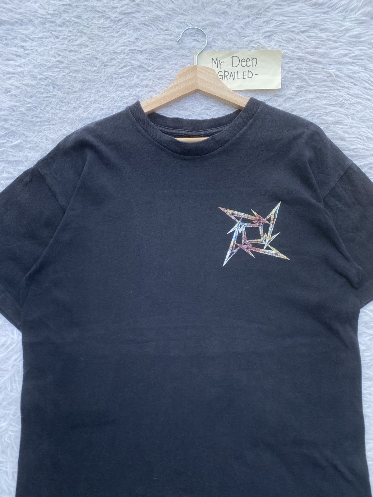Metallica Vintage 90s Tour Metallica Giant Tag Band T Shirt Size US L / EU 52-54 / 3 - 12 Thumbnail