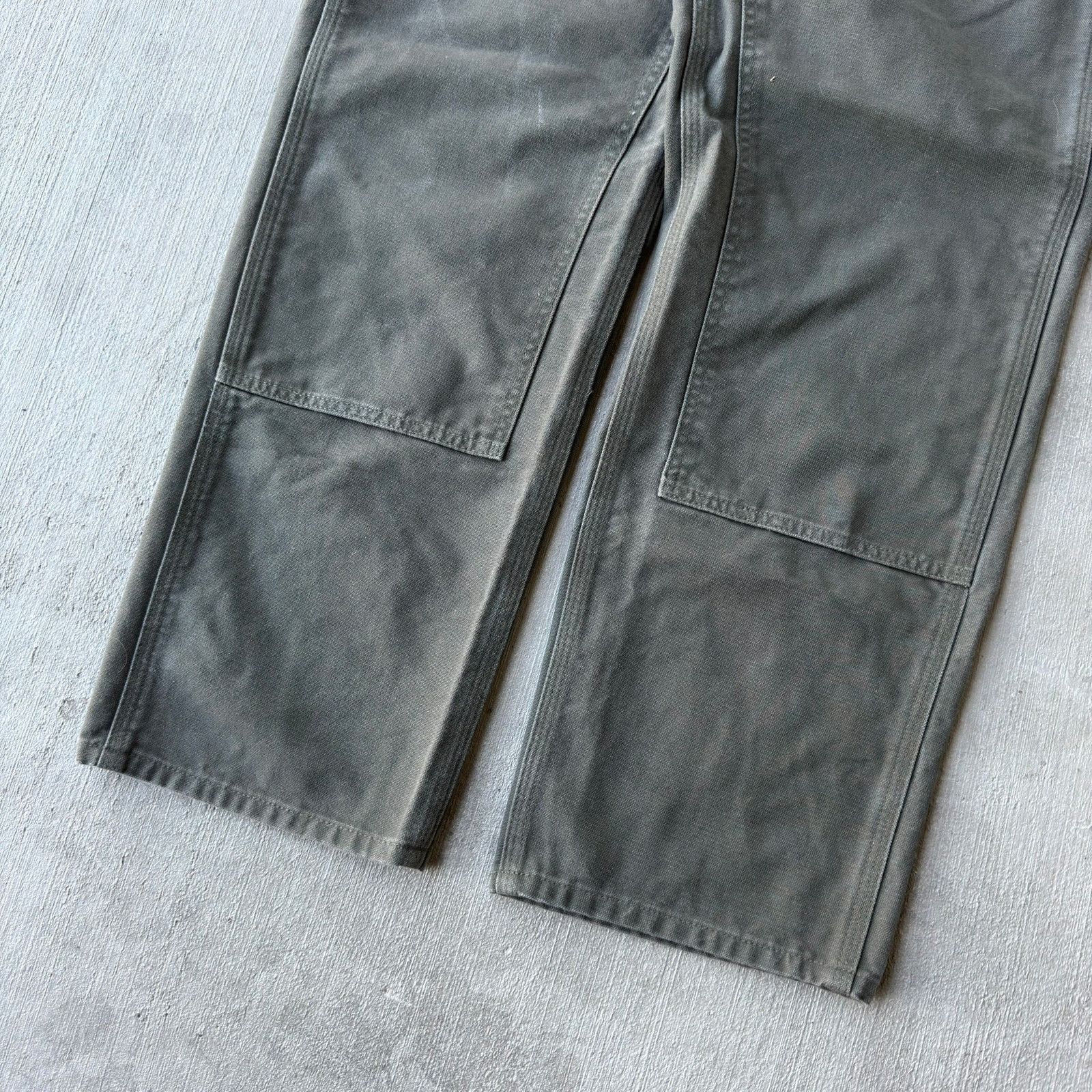 Carhartt × Vintage Carhartt green double knee work wear carpenter pants Size US 32 / EU 48 - 3 Thumbnail