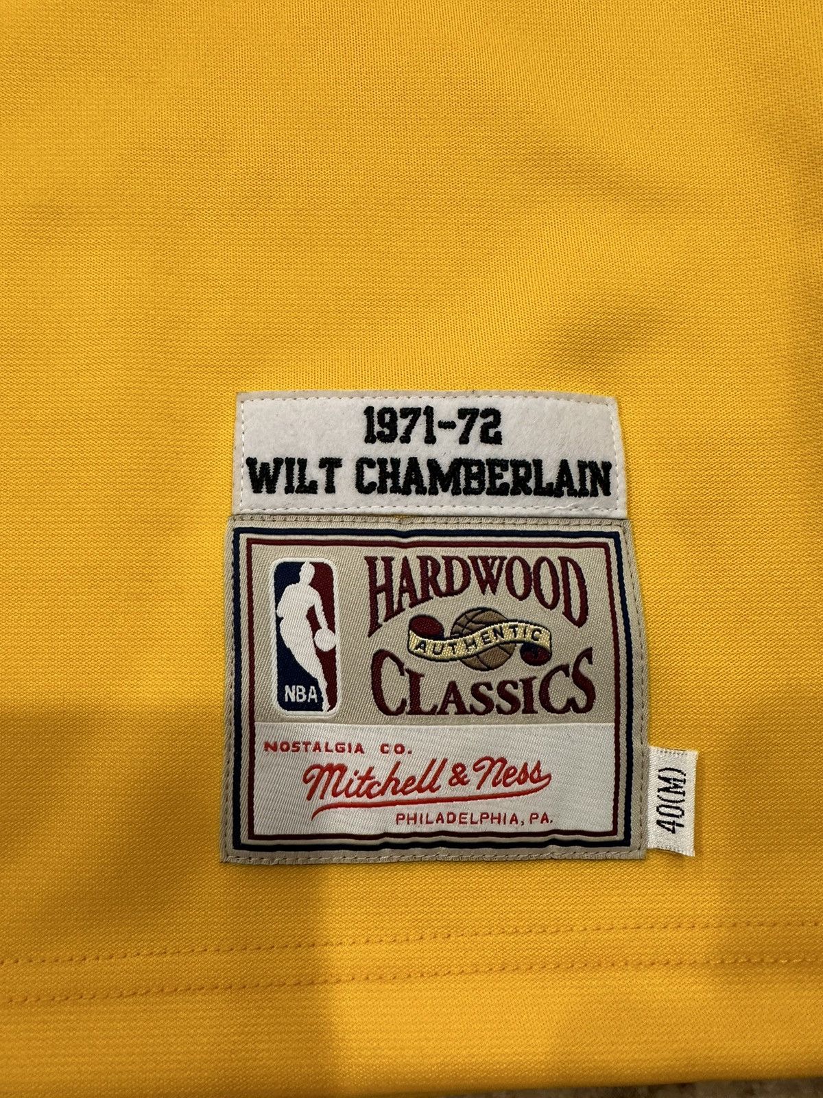 Mitchell & Ness × NBA Mitchell & Ness NBA LA Lakers Wilt Chamberlain 1972 Jersey Size US M / EU 48-50 / 2 - 5 Thumbnail