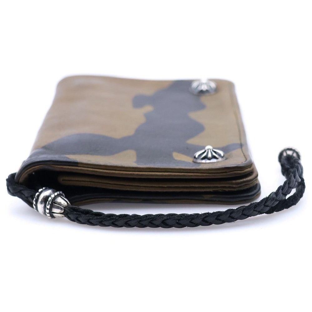 Chrome Hearts CHROME HEARTS 2ZIP STRAP Leather Wallet Size ONE SIZE - 3 Thumbnail
