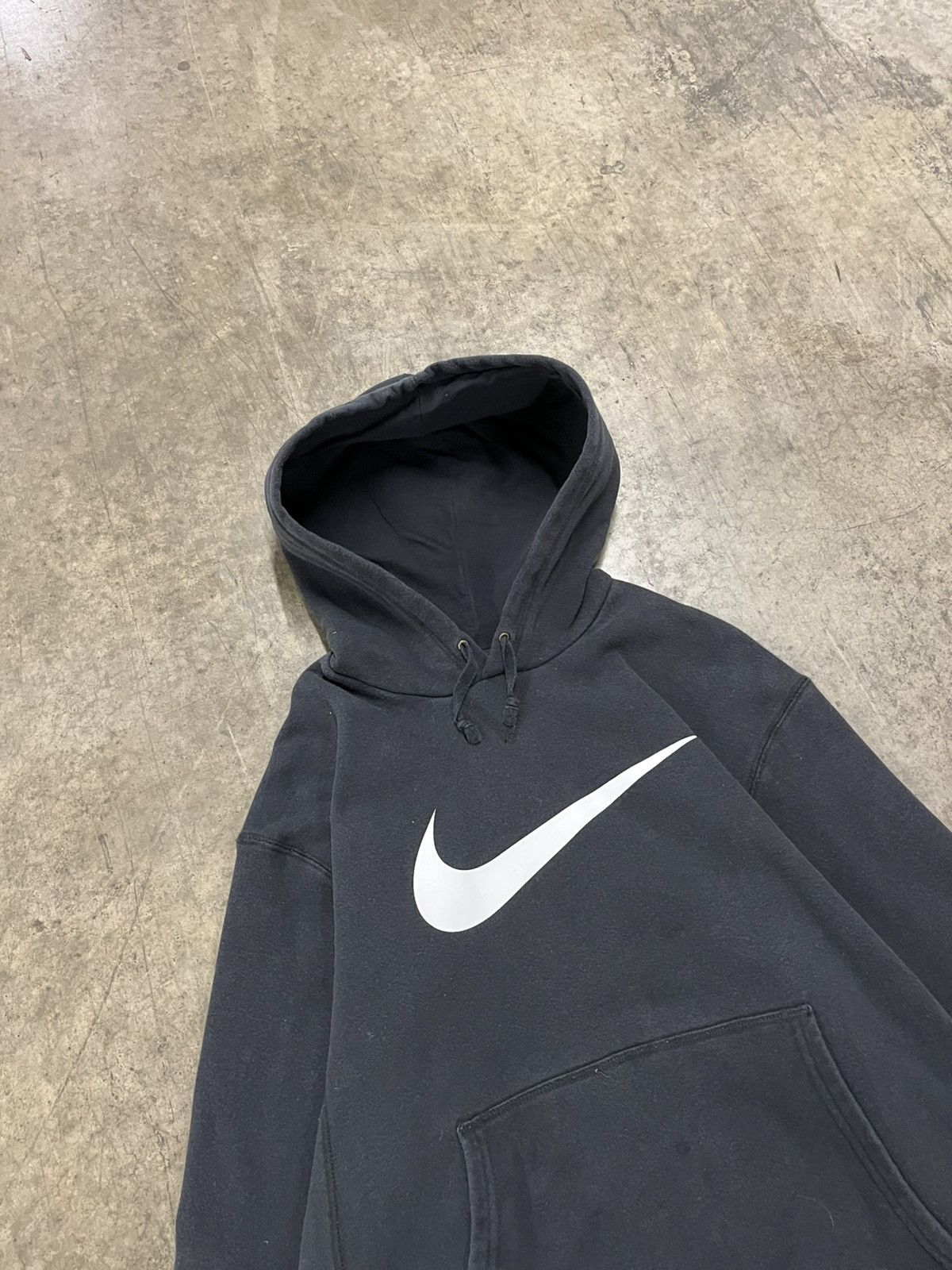 Nike × Vintage Nike center swoosh hoodie y2k streetwear hype rare skater Size US L / EU 52-54 / 3 - 5 Thumbnail