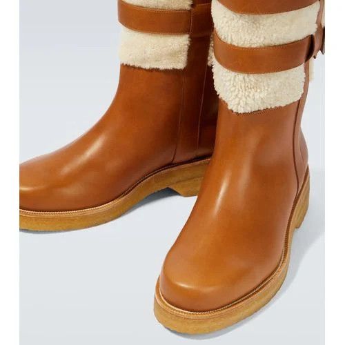 Christian Louboutin o1bcso1str1024 Brodeback Boot in Brown Size US 12 / EU 45 - 4 Thumbnail