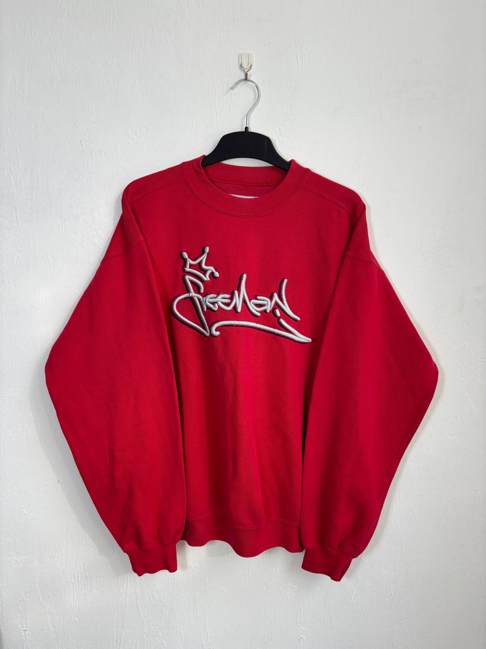 JNCO 00s RAP Vintage JNCO Style Boxy Skategang Thick Sweatshirt Size US L / EU 52-54 / 3 - 2 Thumbnail