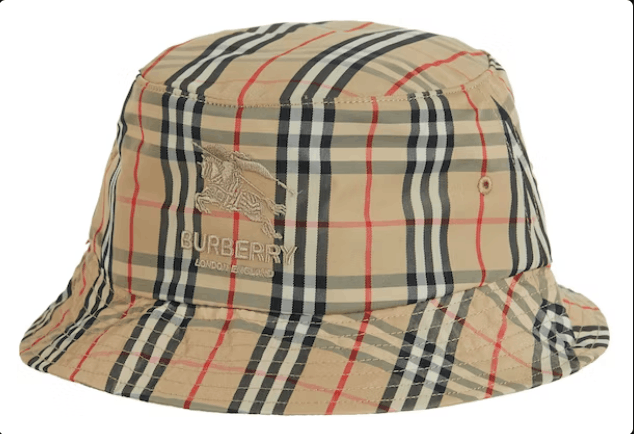 Supreme Supreme x Burberry - BEIGE CRUSHER HAT (M/L) | Grailed