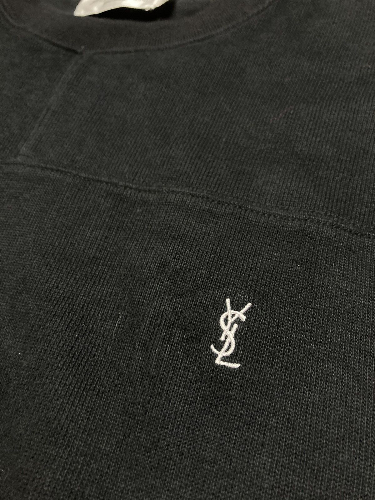 Vintage × Yves Saint Laurent Sweatshirt Yves Saint Laurent Big Logo Streetwear Vintage Size US XL / EU 56 / 4 - 5 Thumbnail