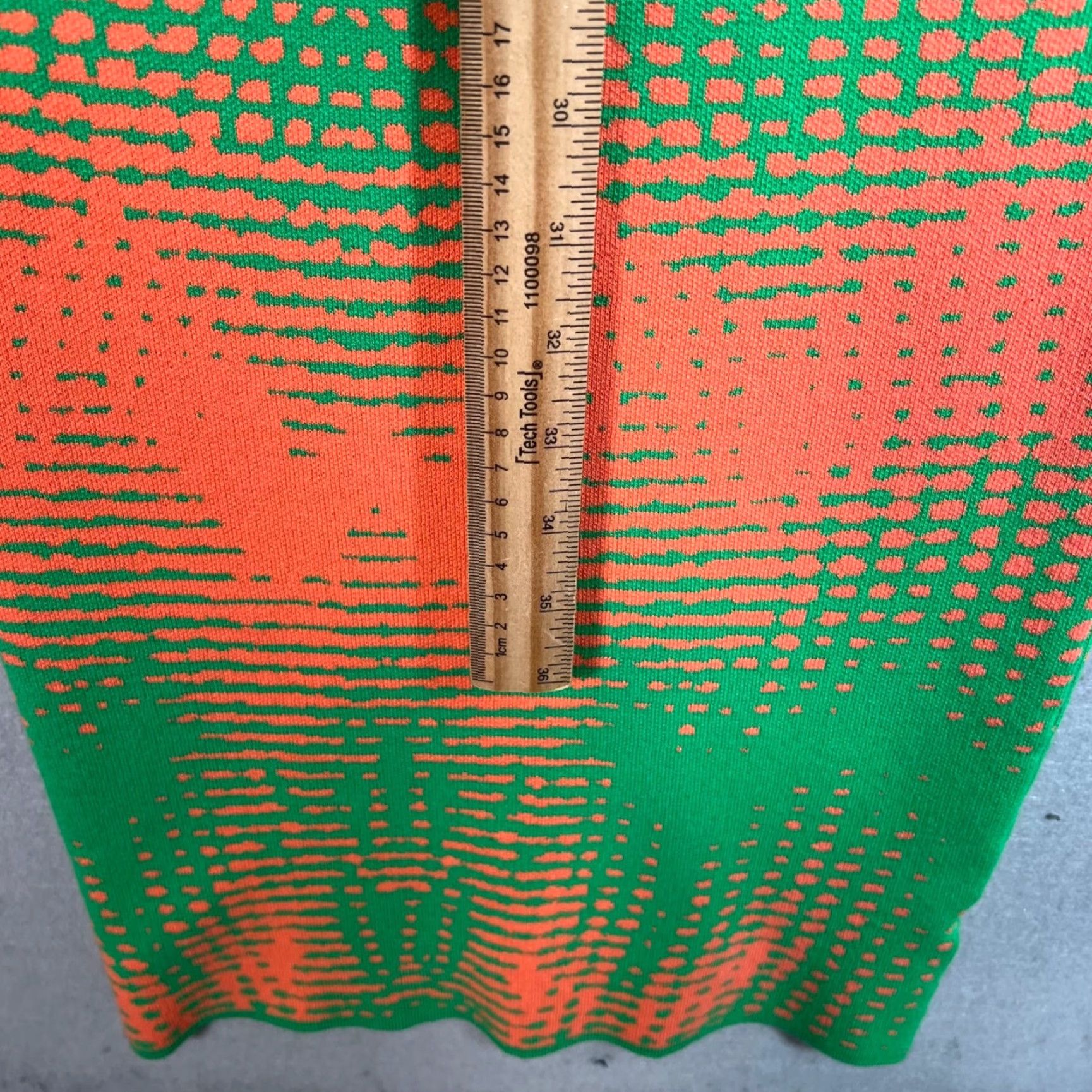 Vintage Hera Collection Womens Medium Green & Orange Bodycon Maxi Dress Spaghetti Straps Dress Maxi Spaghetti Straps Green Orange Bodycon Womens M Size M / US 6-8 / IT 42-44 - 6 Thumbnail