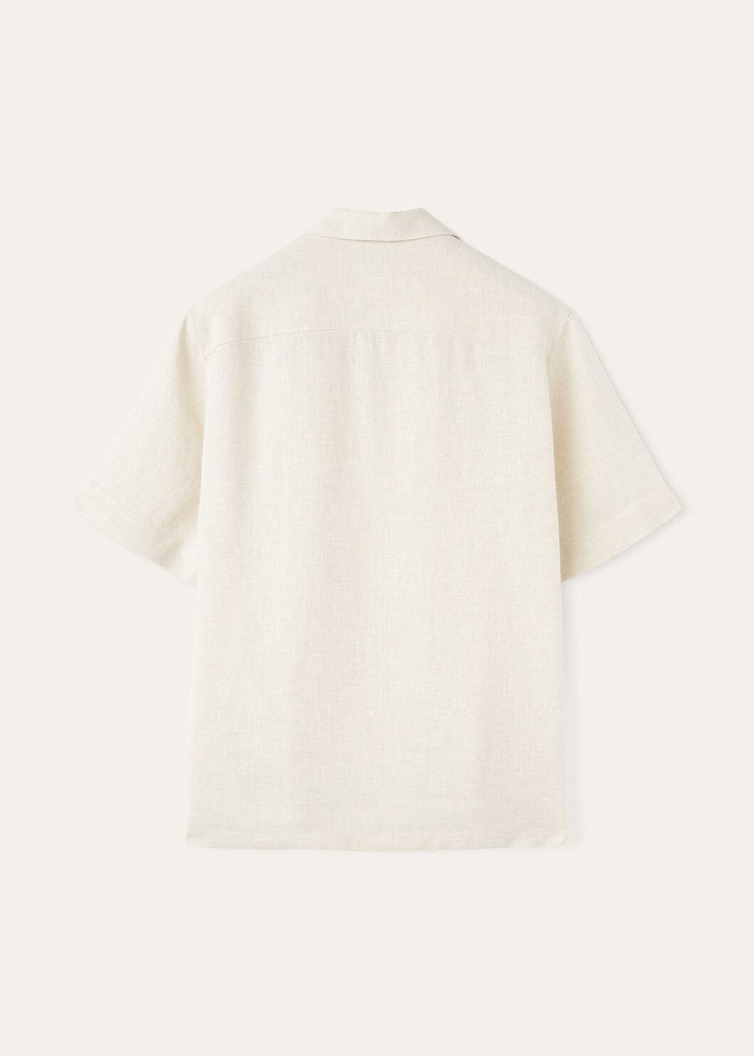 Loro Piana o1w1db10725 FAΟ7683 Federico Linen Shirt in Ivory Size US XL / EU 56 / 4 - 6 Thumbnail