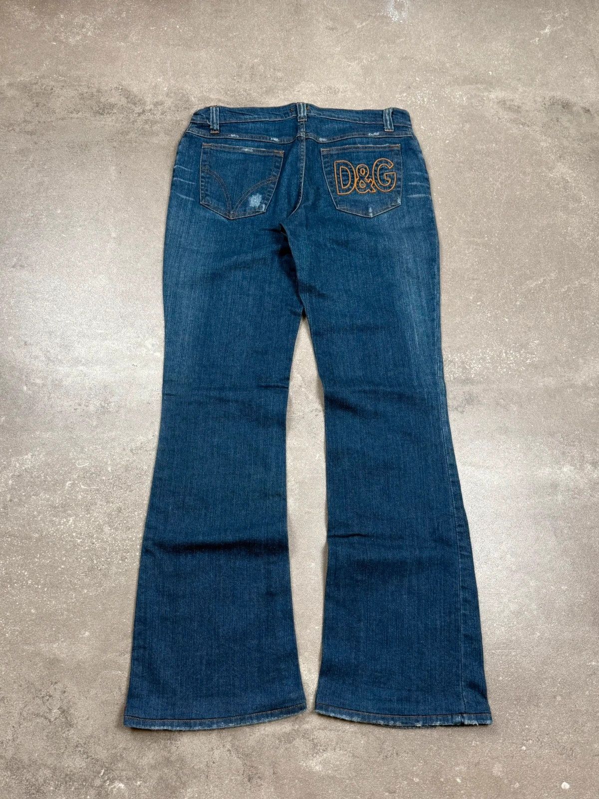 Dolce & Gabbana Dolce Gabbana jean y2k vintage 90s 00s but cat rap hip hop Size 30" / US 8 / IT 44 - 1 Thumbnail