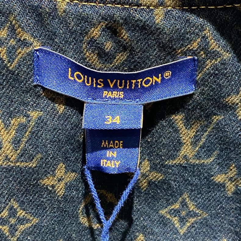 Louis Vuitton Louis Vuitton 25fw Hot Style Black Gold Old Flower Full Pr Size XXS / US 00 / IT 34 - 4 Thumbnail