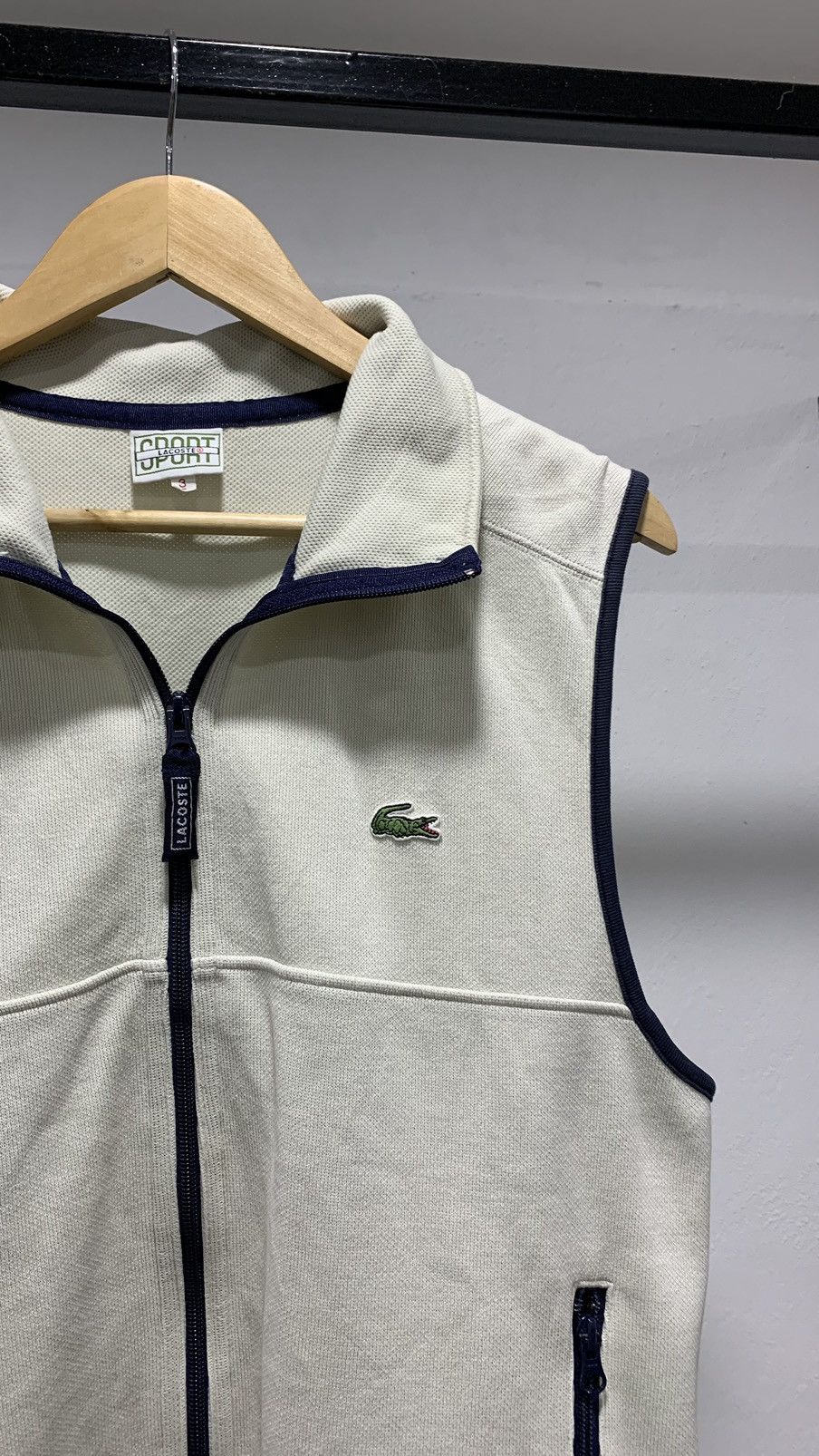 Japanese Brand ❌FINAL DROP❌Lacoste Vest Vintage 80s Size US M / EU 48-50 / 2 - 6 Thumbnail