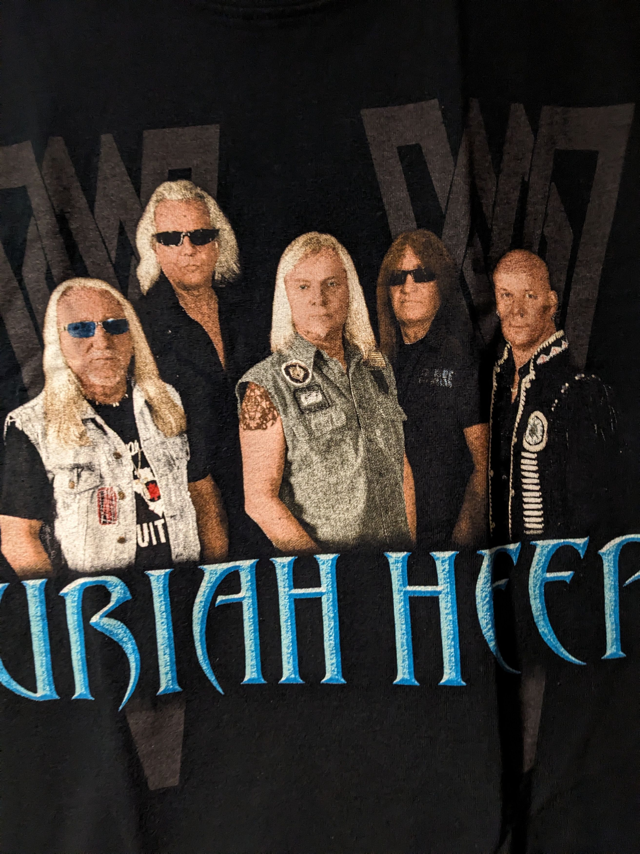 Band Tees × Vintage Vintage Uriah Heep Into the Wind Tour 2011 Medium T-Shirt Size US M / EU 48-50 / 2 - 2 Thumbnail