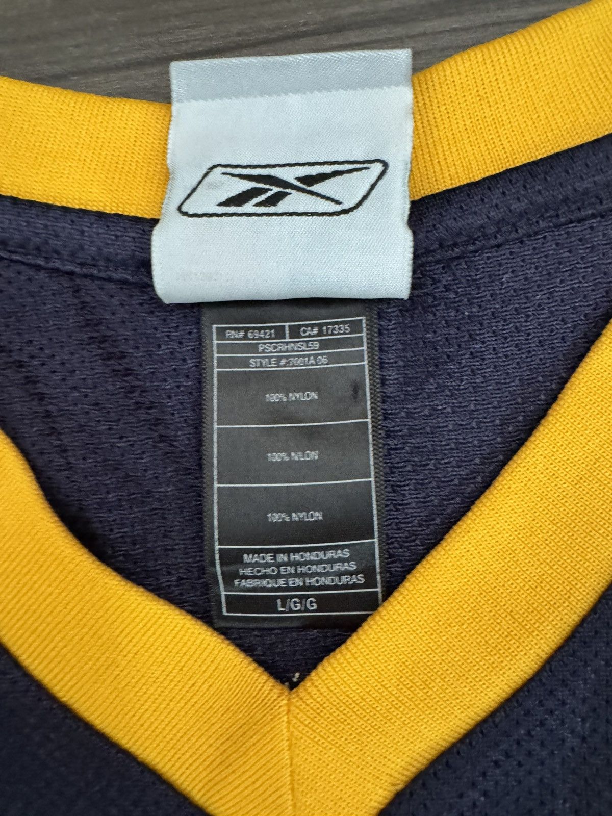 Reebok Denver Nuggets Carmelo Anthony #15 NBA Alternate Jersey Size US L / EU 52-54 / 3 - 6 Thumbnail