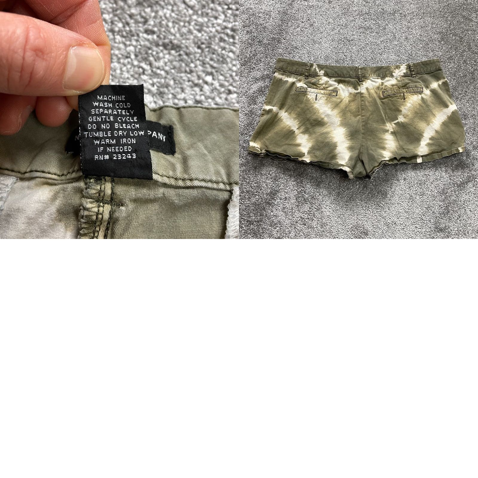 Vintage VINTAGE New York and Co Bermuda Shorts Womens 18 Green Cotton Casual 4" Inseam Size 26" / US 2 / IT 38 - 8 Thumbnail