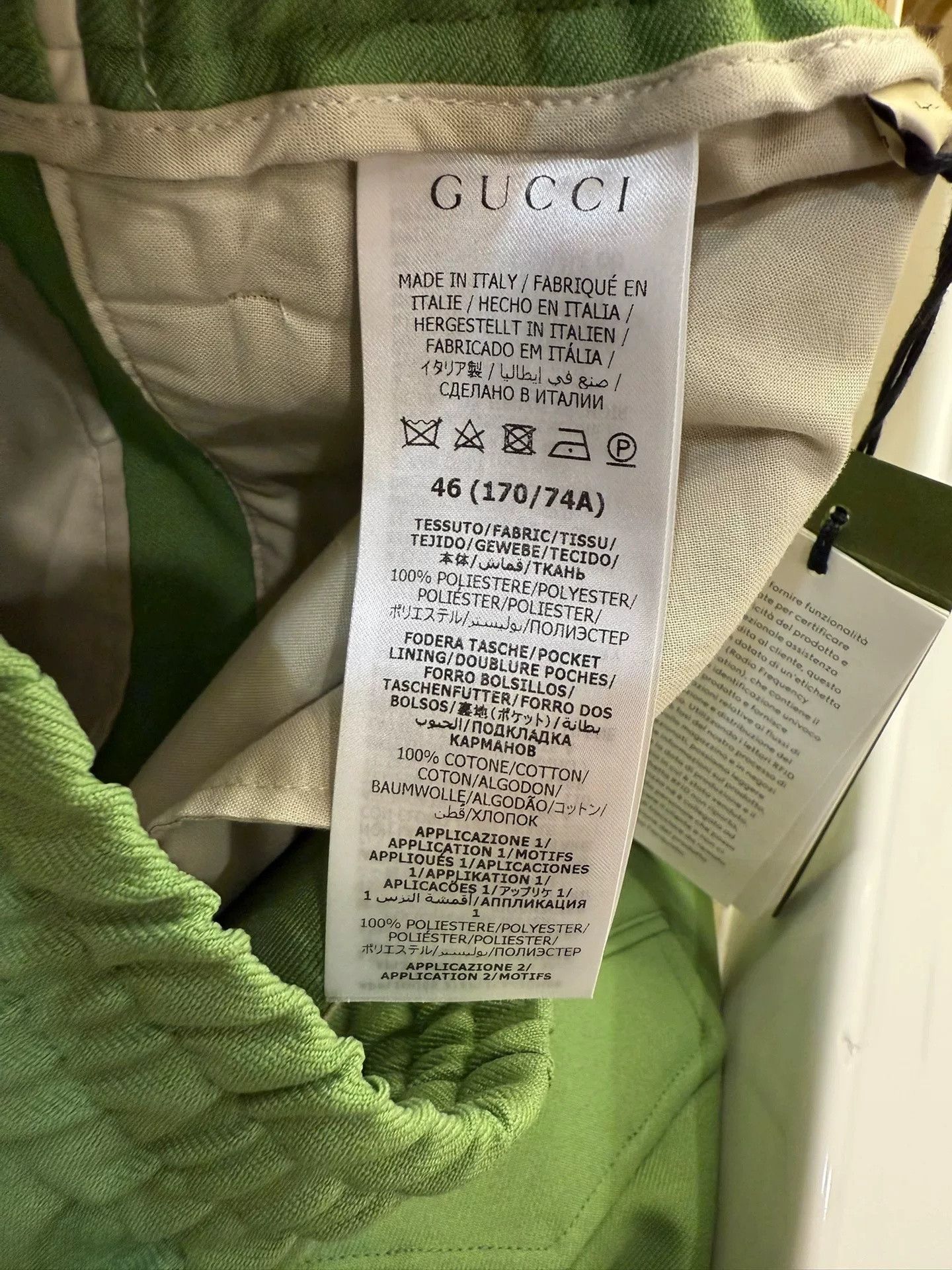 Gucci Gucci Adidas Collaboration Green Casual Trousers Size US 30 / EU 46 - 6 Thumbnail