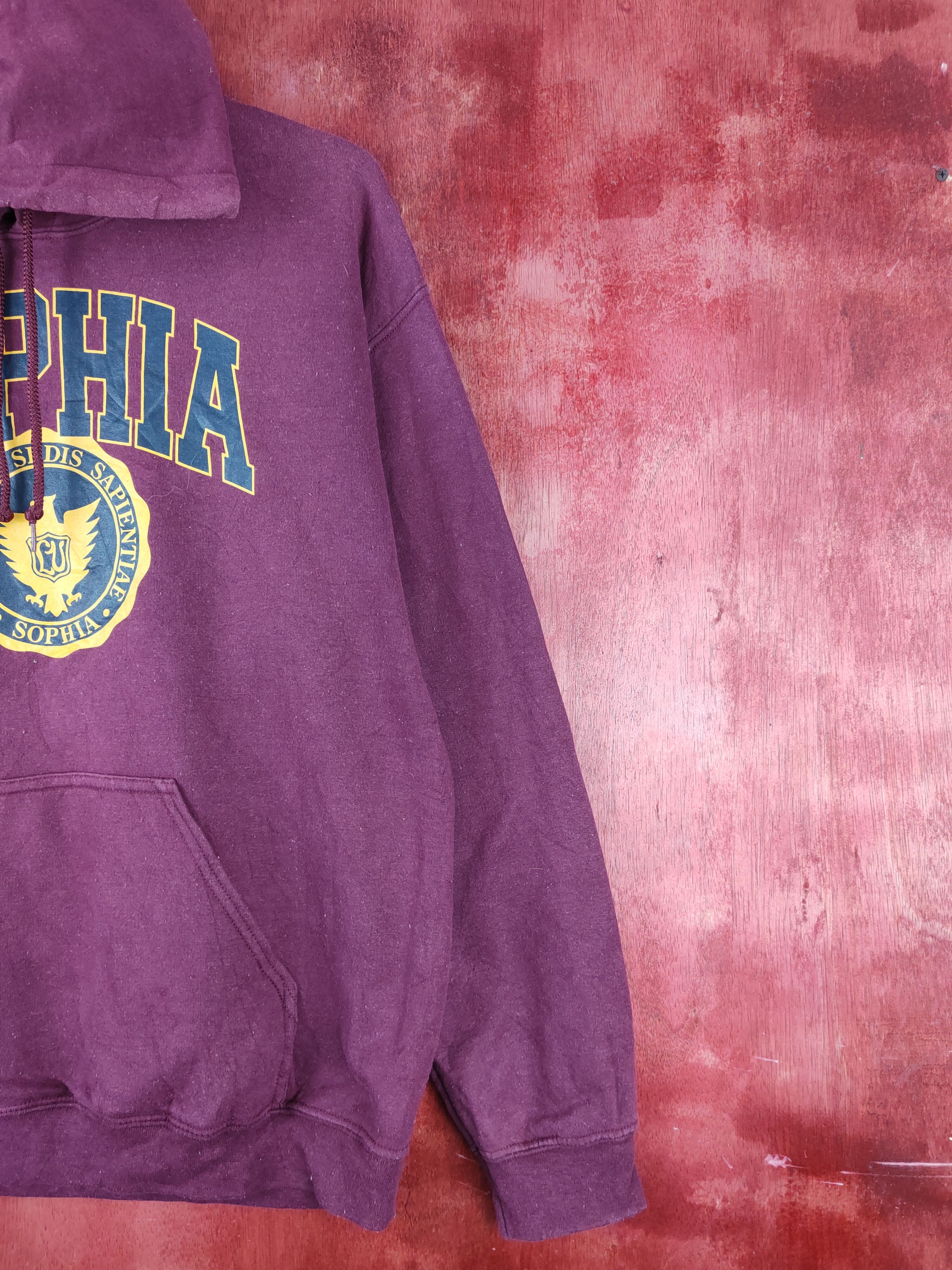 Japanese Brand Sophia university vintage Hoodie Sweatshirts #S2400 Size M / US 6-8 / IT 42-44 - 6 Thumbnail